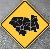 D2 county crash data resources
