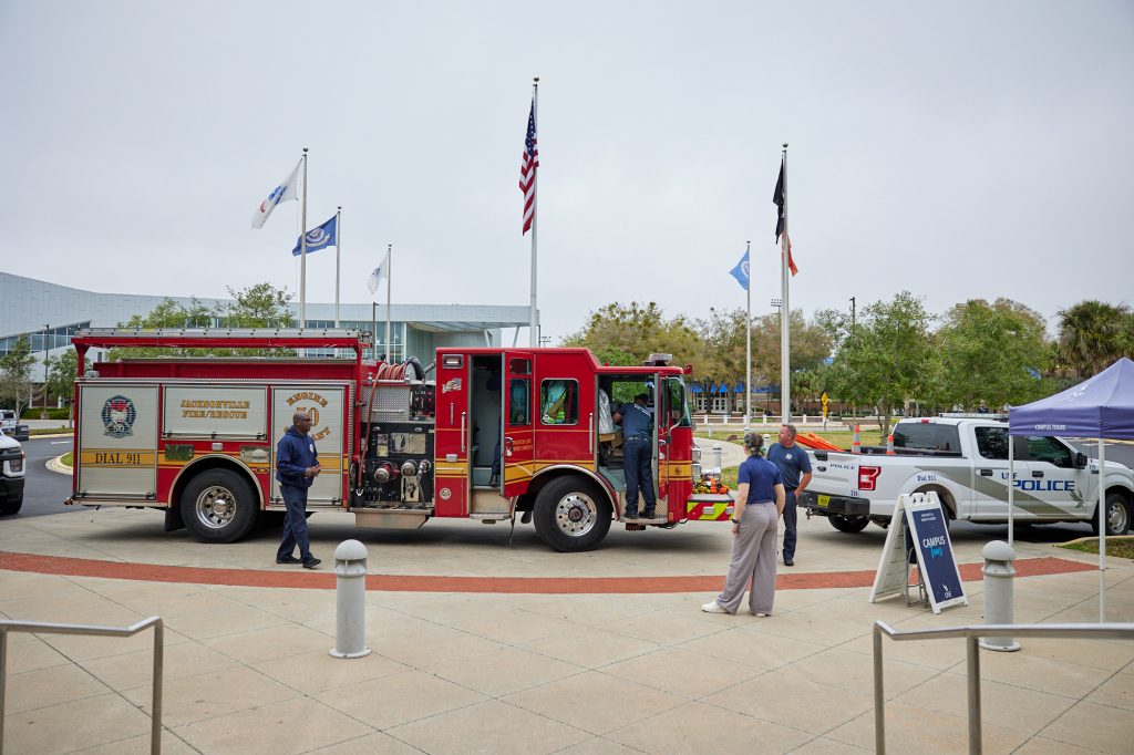 UNFPD and JFRD traffic safety outreach