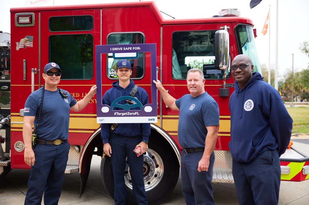 Jacksonville Fire Rescue traffic safety outreach