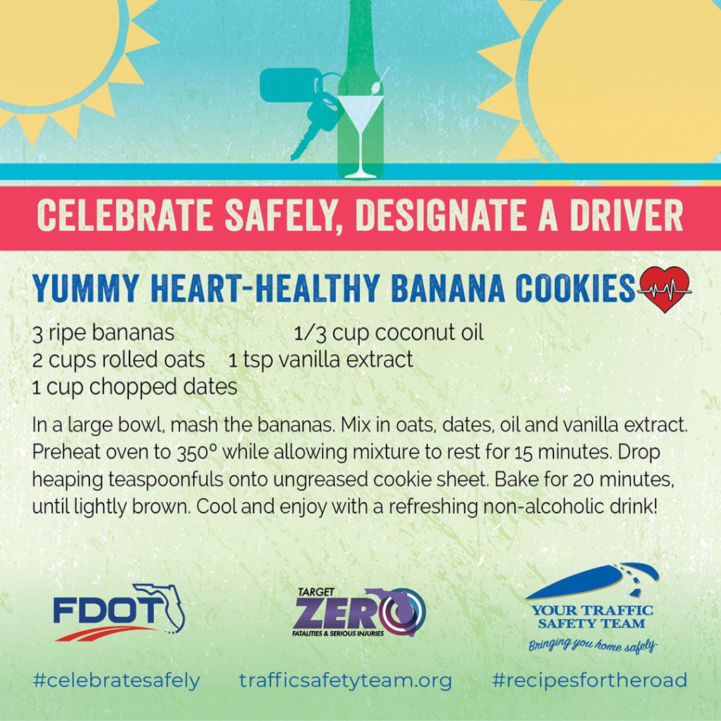 summer celebrate safely recipe card