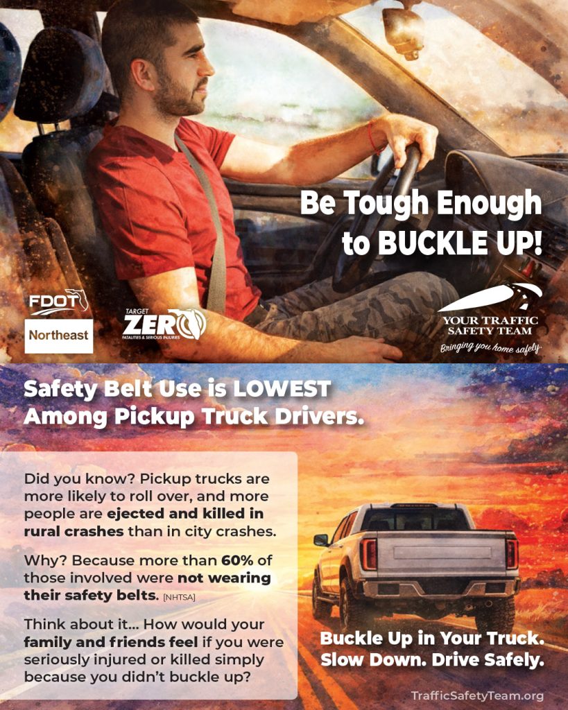 Rural Driving - Buckle Up In Your Truck