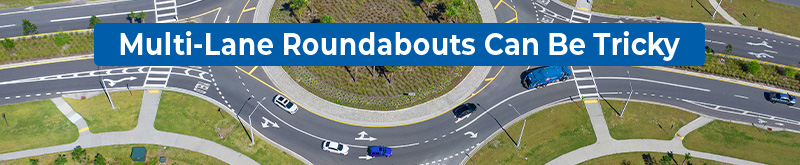 multi-lane roundabouts